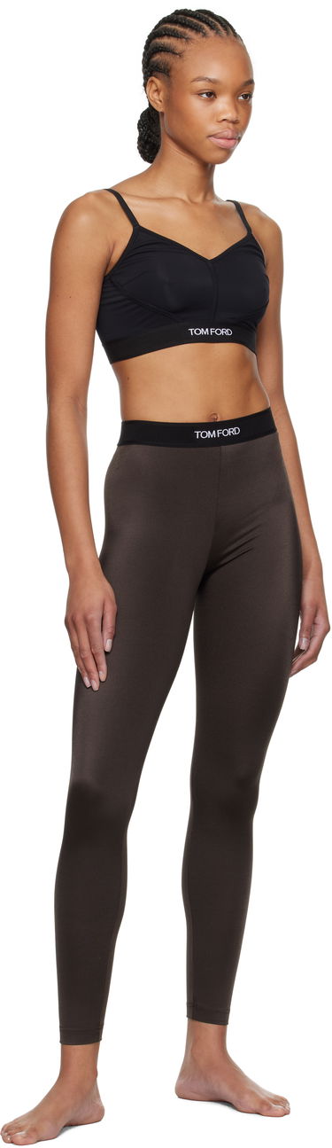 Leggings Tom Ford Intarsia Leggings Sort | PAJ096-JEX087, 3