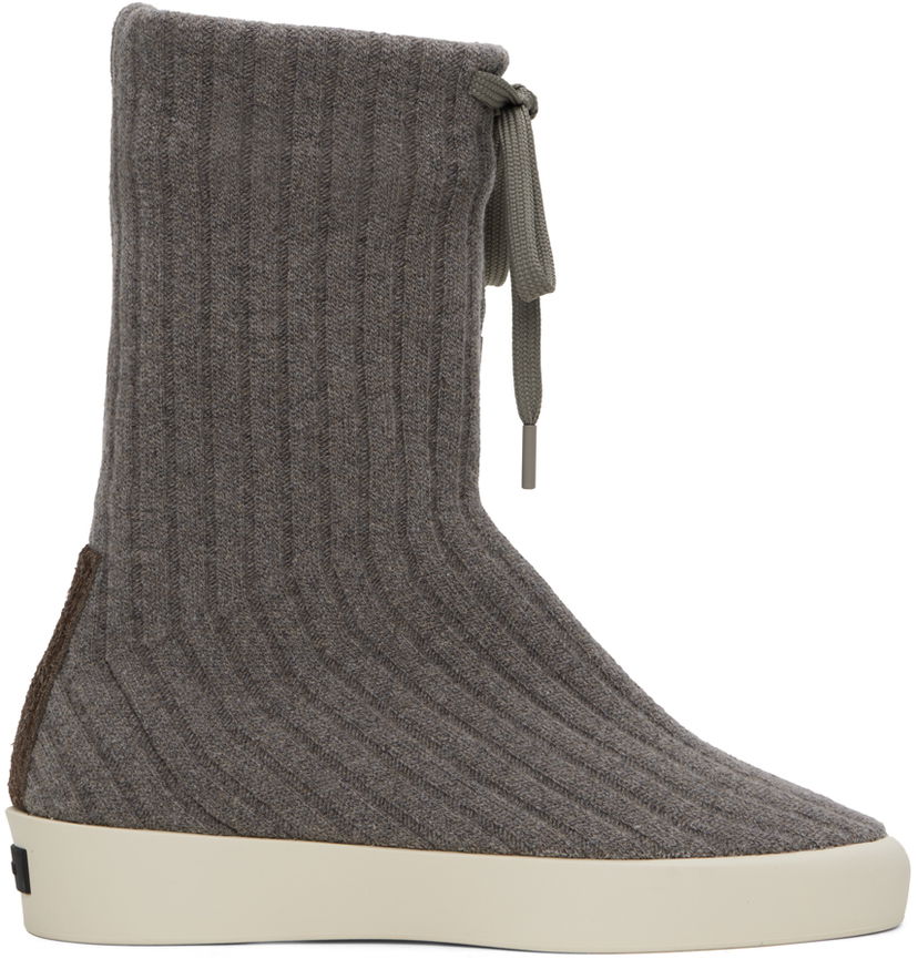 Sneakers og sko Fear of God Fear of God Moc Knit High Grå | FG882-141WOO