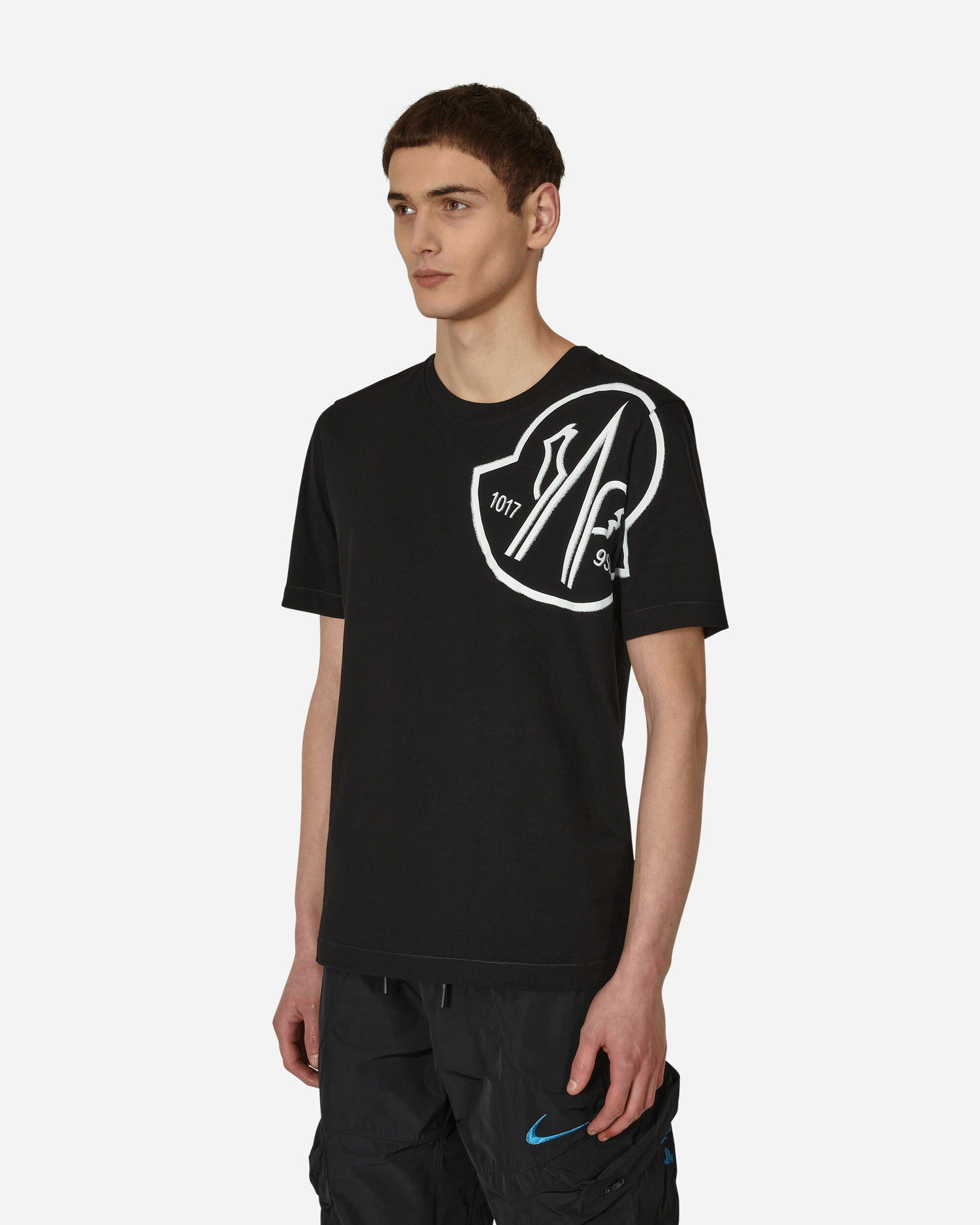 T-shirt Moncler 1017 ALYX 9SM x Logo T-Shirt Sort | 8C00001M2780 999, 1