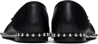 Skopleje Alexander Wang Alexander Wang Lina Ballchain Ballerina Flats Sort | 30125F047, 1