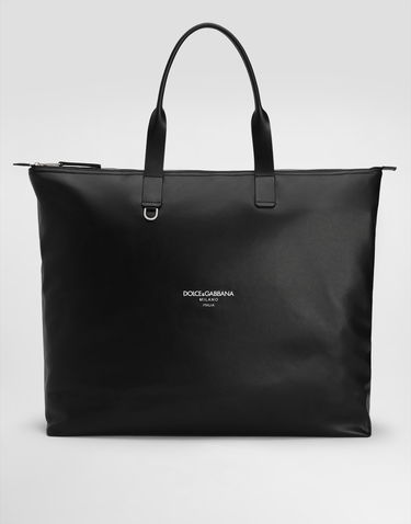 Mulepose Dolce & Gabbana Dolce & Gabbana Large Calfskin Shopper Sort | BM2374A6E4880999, 0