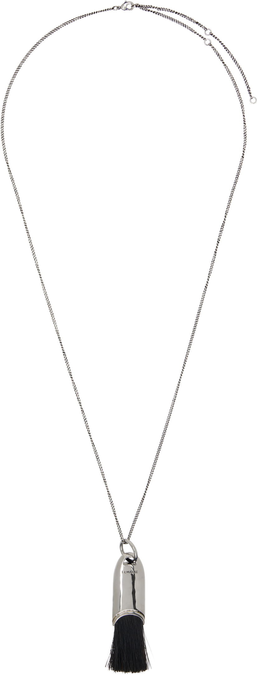 Halskæde LEMAIRE Lemaire Personal Brush Pendant Necklace Metalisk | JW0081 LO036