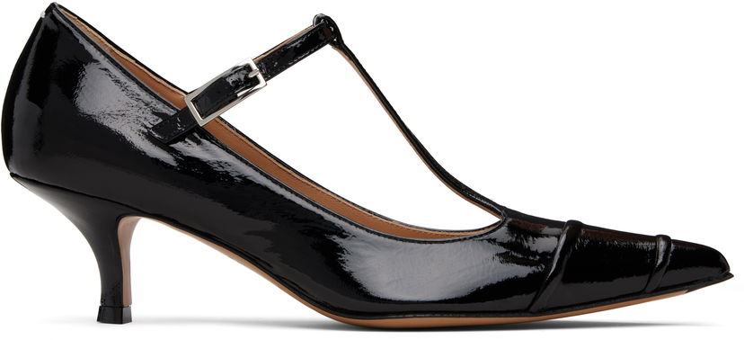 Skopleje Maison Margiela Maison Margiela Kinkies T-Bar Heels Sort | S58WL0291 P8194