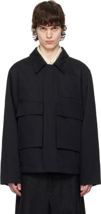 Lemaire Quilted Jacket with 3D Pockets
