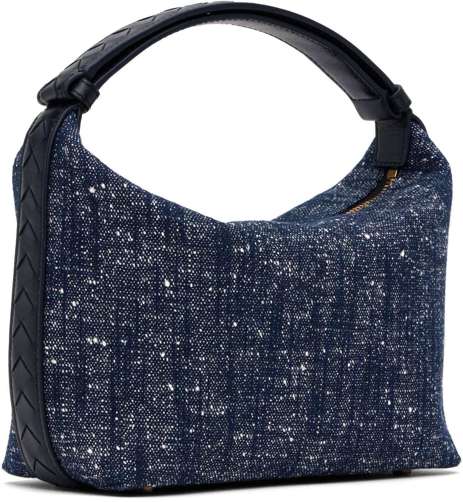 Håndtaske Bottega Veneta Bottega Veneta Wallace Shoulder Bag Mørkeblå | 815689 V52M2, 1