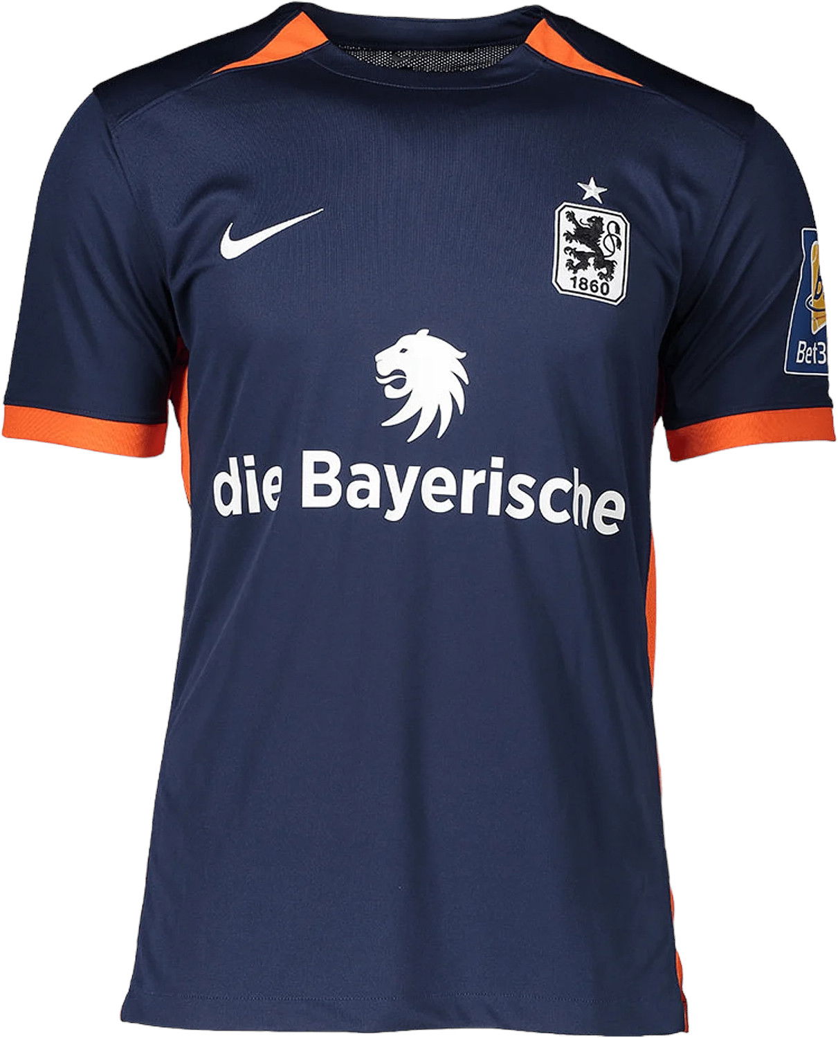 Jersey Nike TSV 1860 München Jersey Away 2024/25 Mørkeblå | 6025fd7757-410, 0