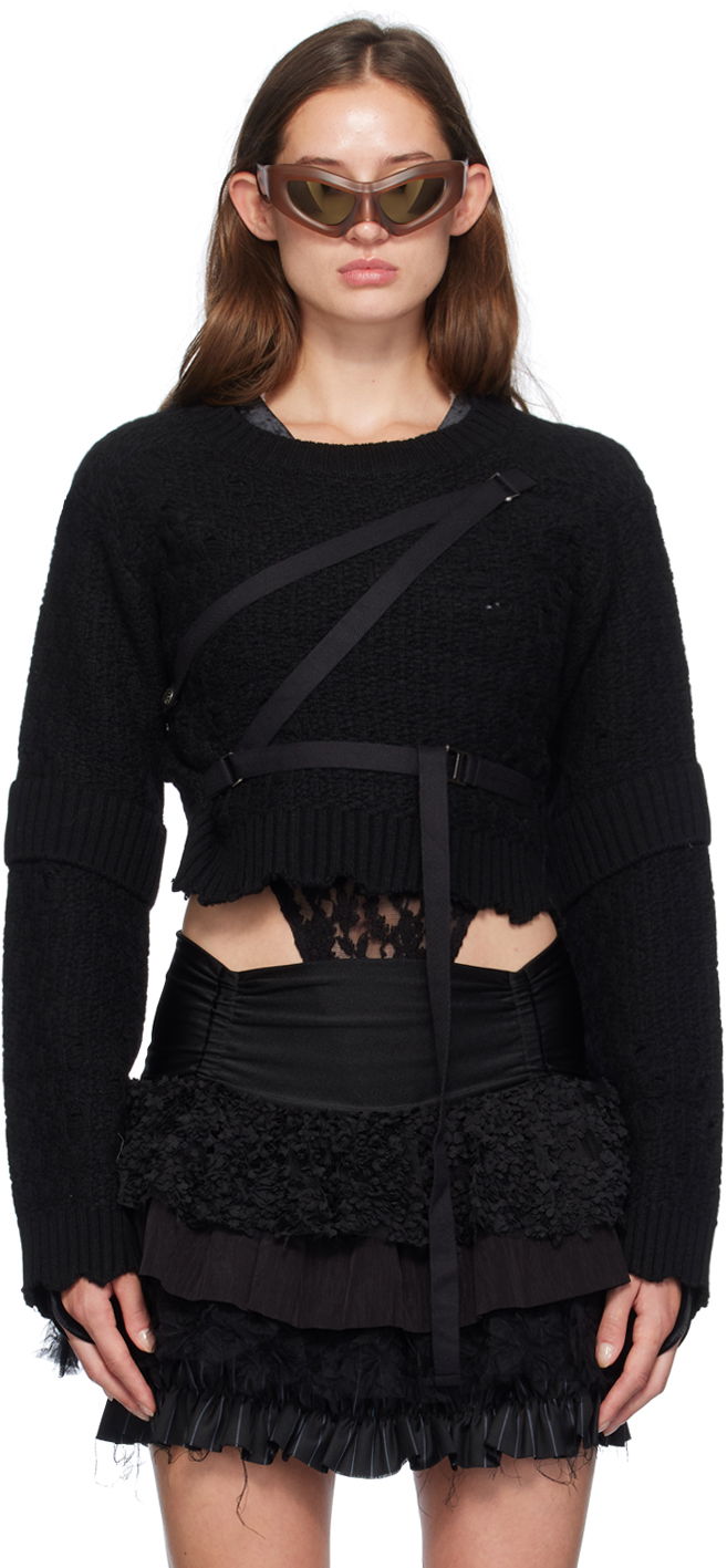 Sweater Andersson Bell Strap Sweater Sort | atb1196w, 0