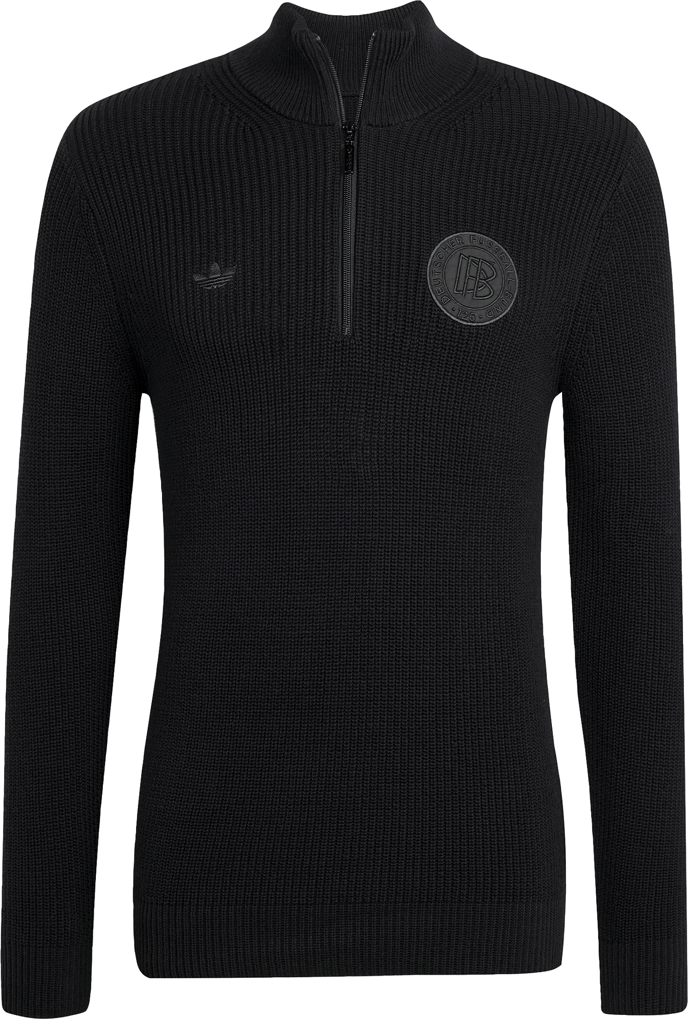 Sweater adidas Originals Adidas DFB Deutschland Half-Zip Sweatshirt Sort | ji6778, 0