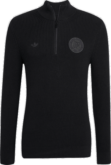 Sweater adidas Originals Adidas DFB Deutschland Half-Zip Sweatshirt Sort | ji6778, 0