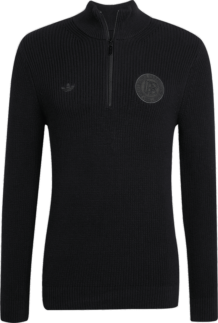 Sweater adidas Originals Adidas DFB Deutschland Half-Zip Sweatshirt Sort | ji6778