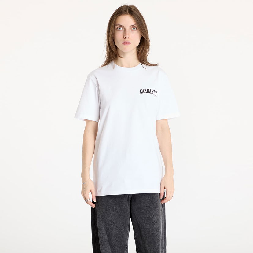 T-shirt Carhartt WIP T-Shirt Script White Hvid | I034852.00AXX