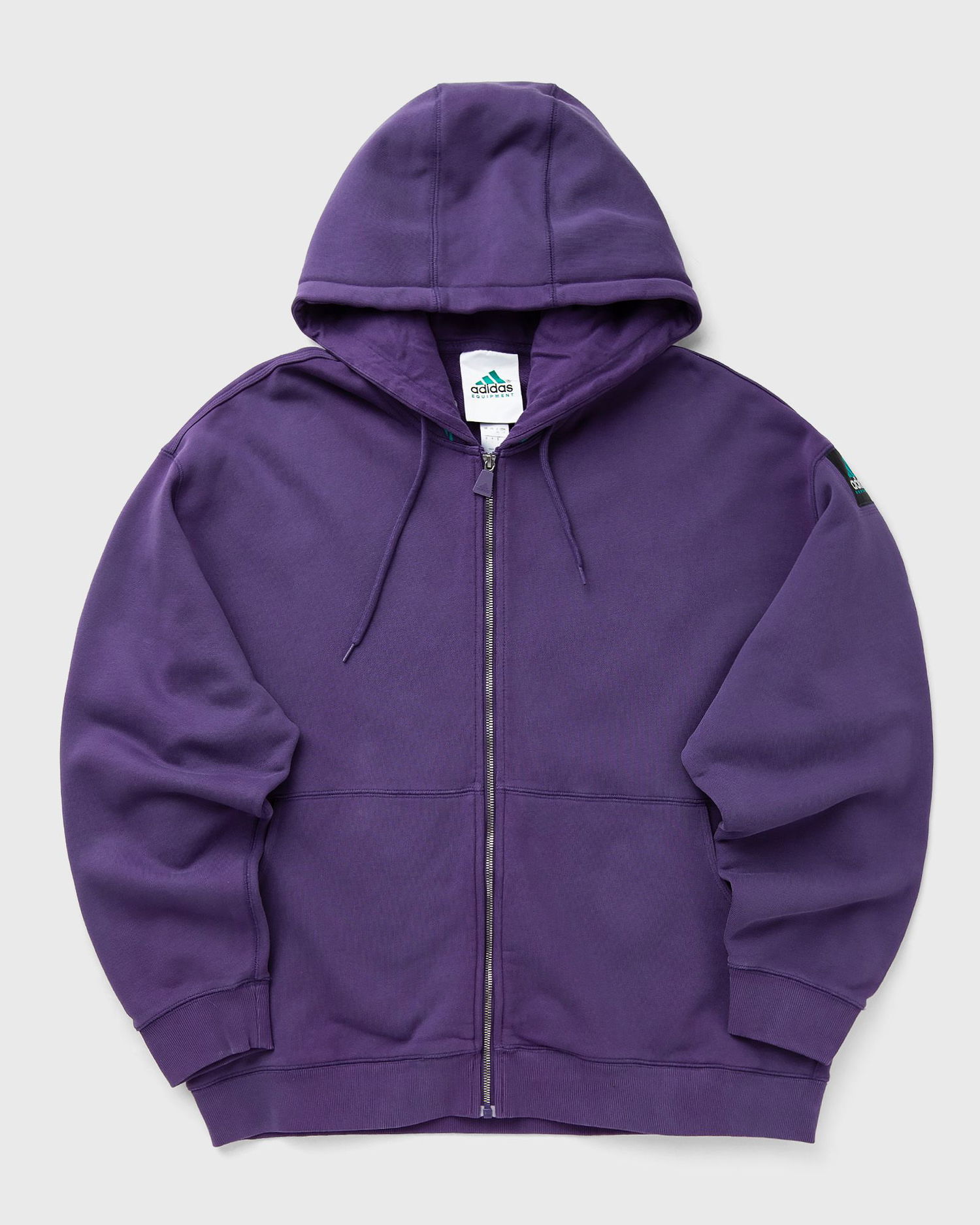 Sweatshirt adidas Originals EQT Zip-Up Hoodie Lilla | JX1573, 1