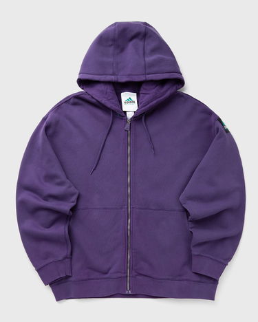 Sweatshirt adidas Originals EQT Zip-Up Hoodie Lilla | JX1573, 1
