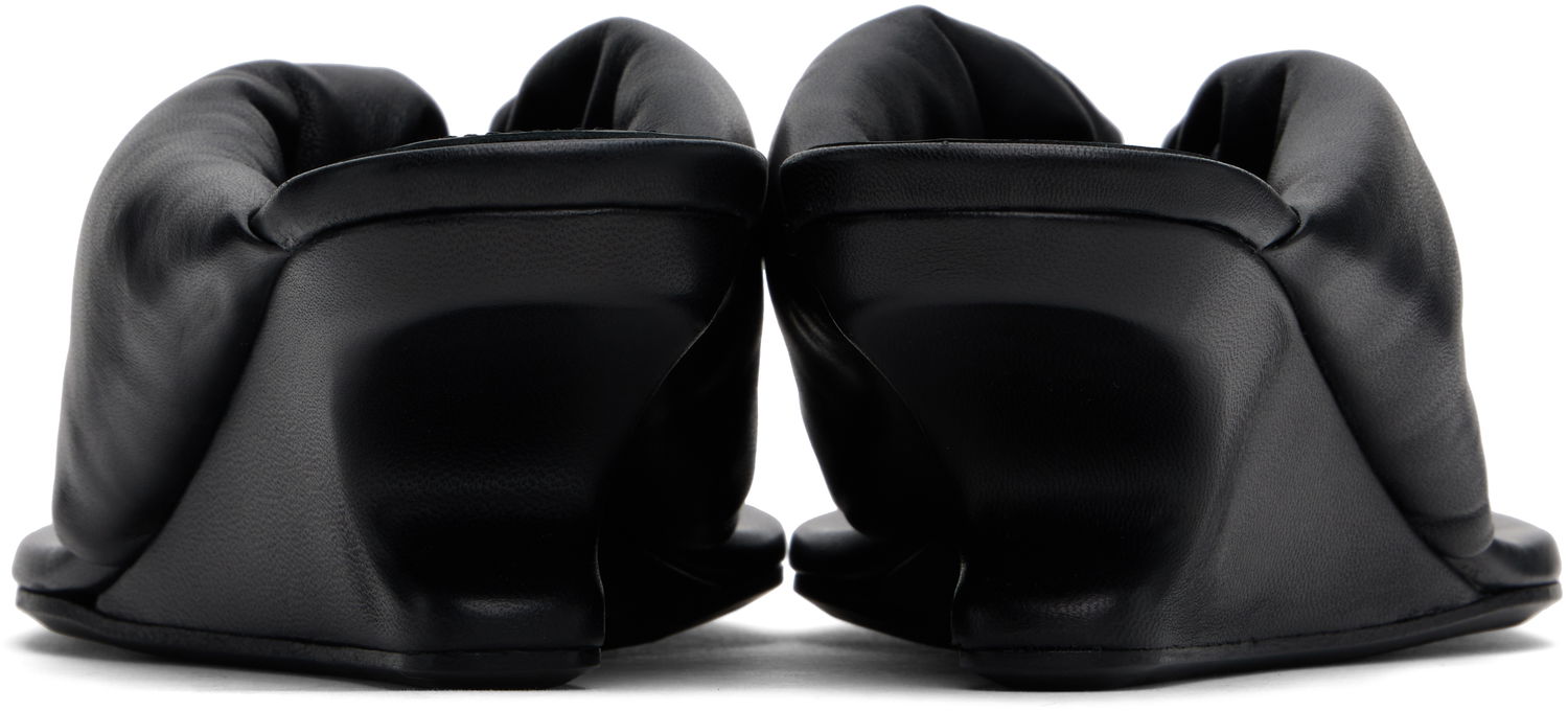 Skopleje Rick Owens Rick Owens Hollywood Thong Cantilever 45 Heeled Sandals Sort | RP01E7858 LBY, 1