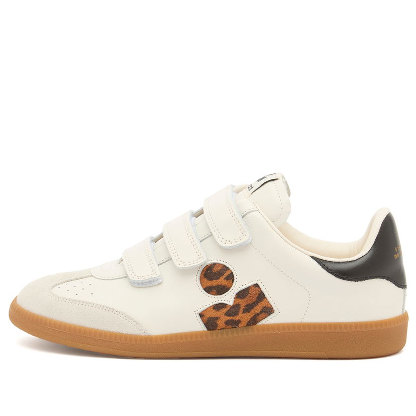 Sneakers og sko ISABEL MARANT Beth Velcro Hvid | 25ABK0013FA-C3E07S-ECLE