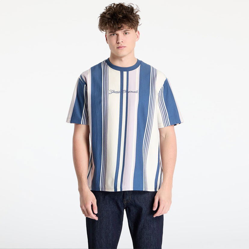 T-shirt GUESS GUESS Originals Stripe T-Shirt Flerfarvet | M5GI59K8FQ4-S40N