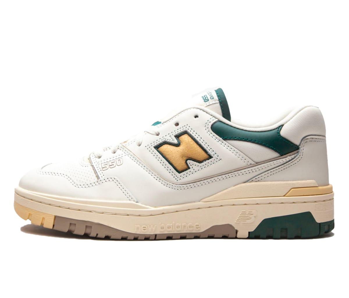 Sneakers og sko New Balance Aime Leon Dore x 550 "Natural Green" Hvid | BB550A2, 0