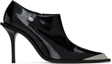 Tøj Diesel Diesel D-Tona SC Patent Leather Heeled Ankle Boots Sort | Y03531 PS598 D-TONA D-TONA SC, 0