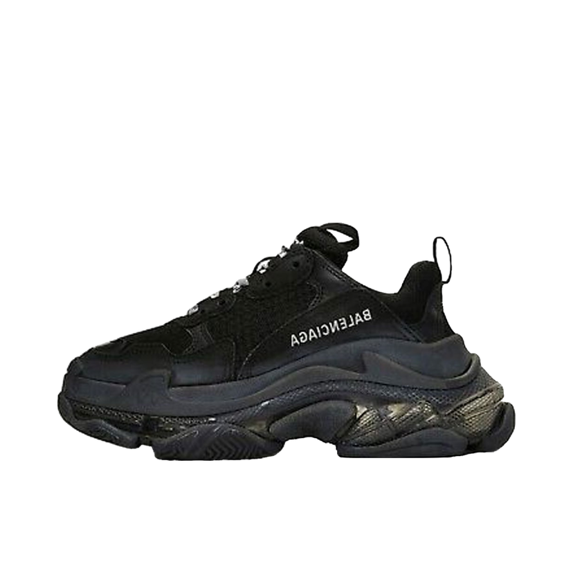 Sneakers og sko Balenciaga Triple S Black Clear Sole W Sort | 544351 W09O 11000