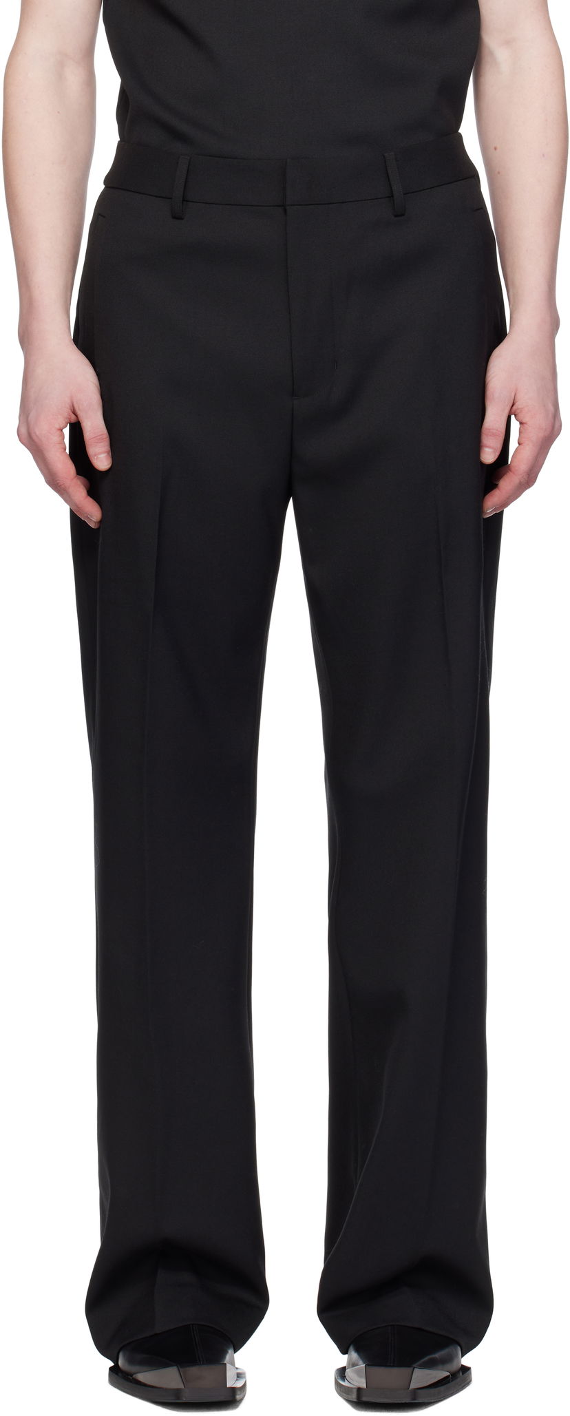Bukser Entire Studios Entire Studios Father Suiting Trousers Sort | ES2575BW