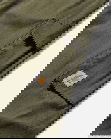 Cargo bukser Carhartt WIP Unit Turtle Stone Washed Cargo Pants Grøn | I034562 4106, 4