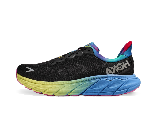 Løbe Hoka One One Arahi 6 "Black Silver Multi-Color" Flerfarvet | 1123194-BKSV