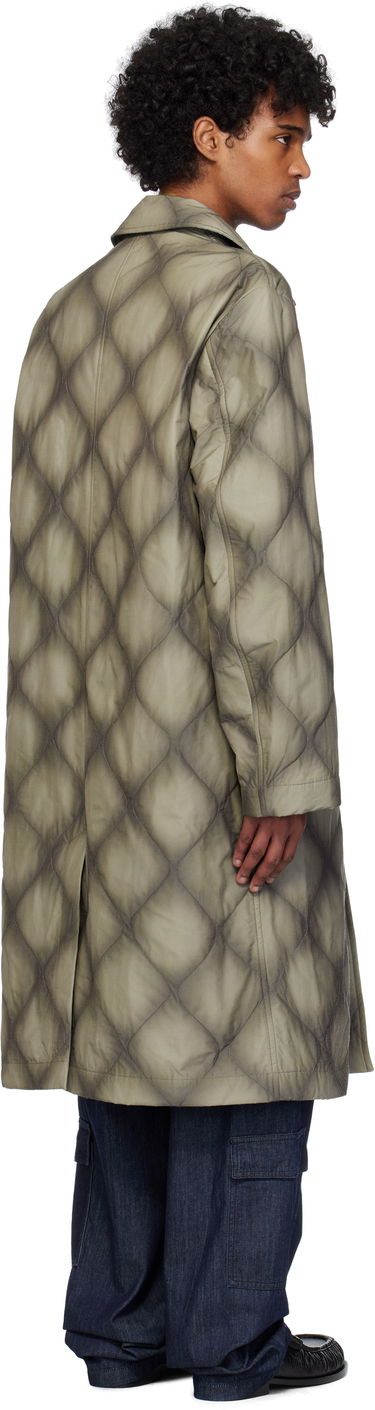 Regnfrakke Dries Van Noten Dries Van Noten Duck Canvas Coat Grøn | 251-020231-1026, 2
