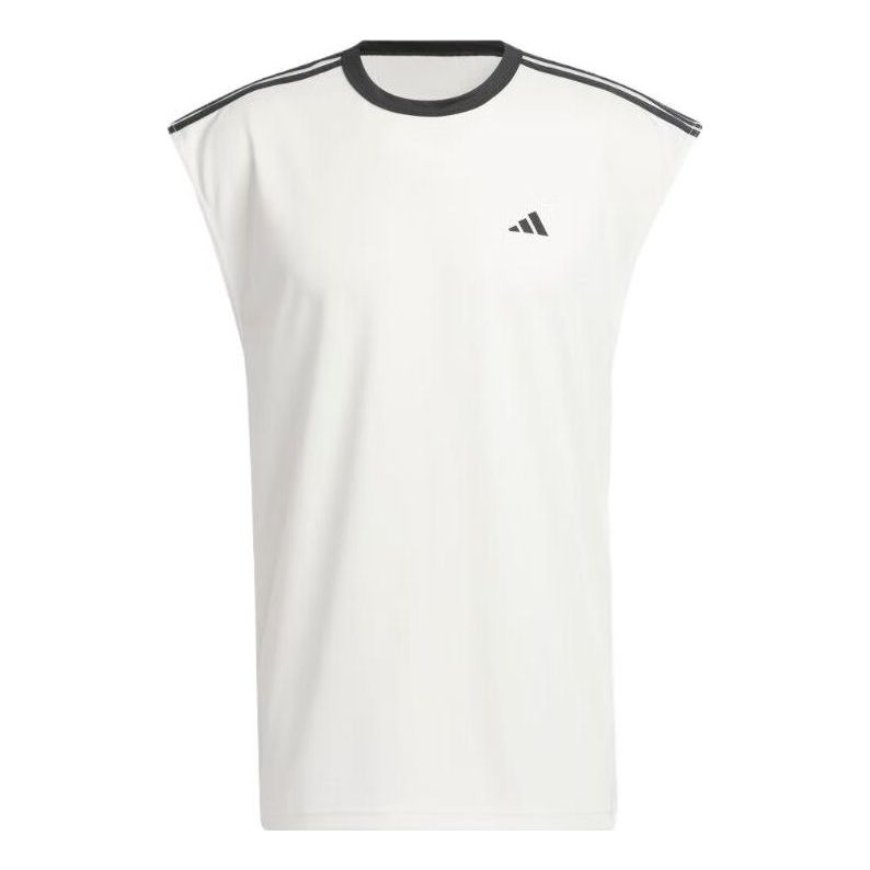 Tanktop adidas Originals All World Basketball Sleeveless T-Shirt Hvid | IL2293