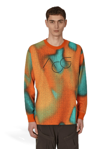 T-shirt Nike ACG Snowdrift All-Over Printed Longsleeve T-Shirt Flerfarvet | DV9663-719