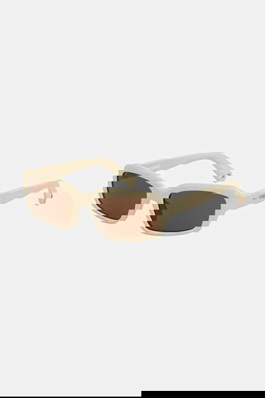 Solbriller Jacquemus Jacquemus MARINO Sunglasses Beige | JAC64C3SUN, 0