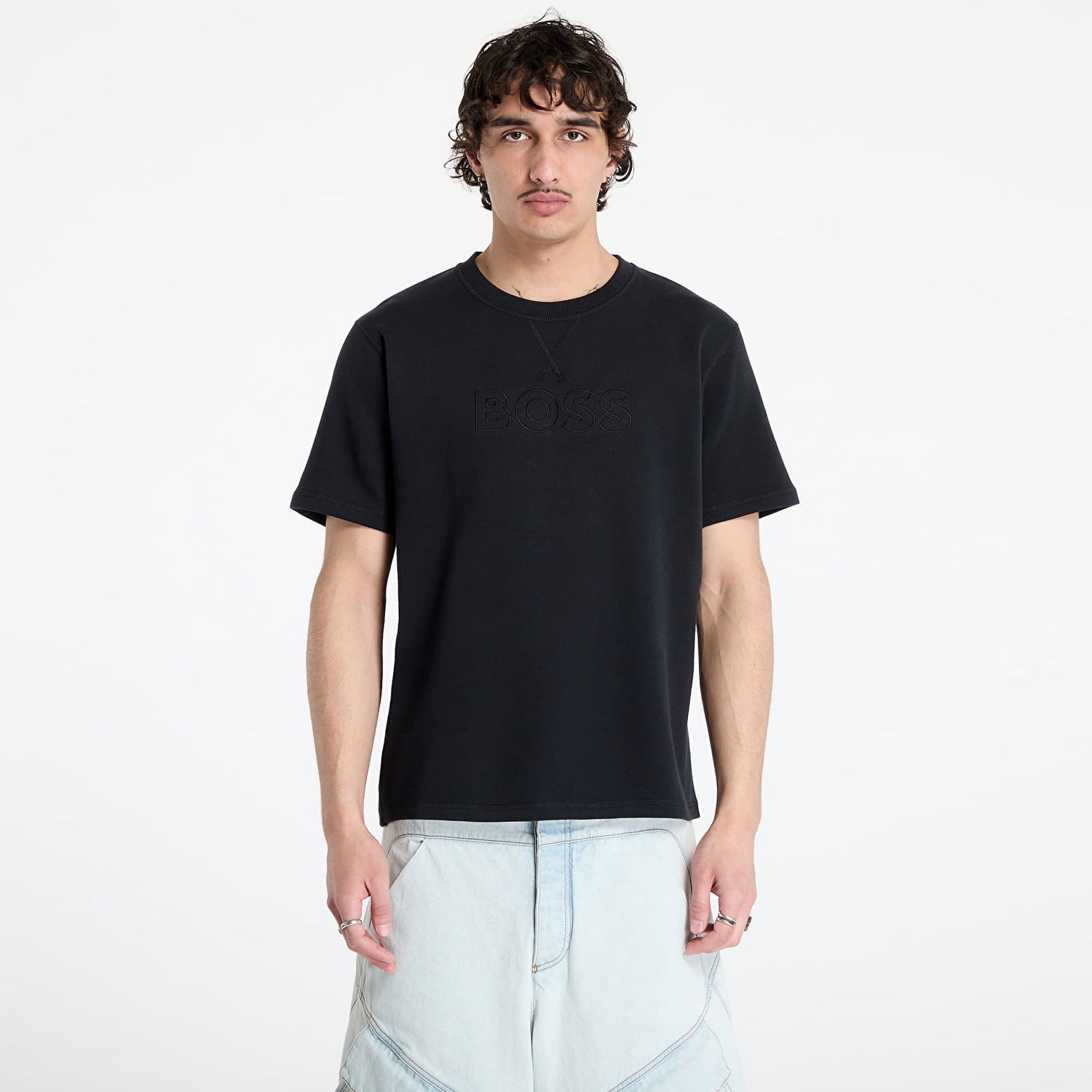 T-shirt BOSS Hugo Boss David T-Shirt Sort | 50540519-001, 0