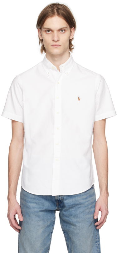 Skjorte Polo by Ralph Lauren Polo Ralph Lauren Classic Fit Shirt Hvid | 710794942001, 0