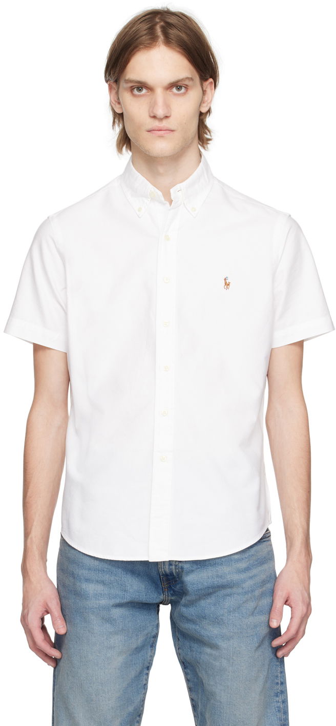 Skjorte Polo by Ralph Lauren Polo Ralph Lauren Classic Fit Shirt Hvid | 710794942001