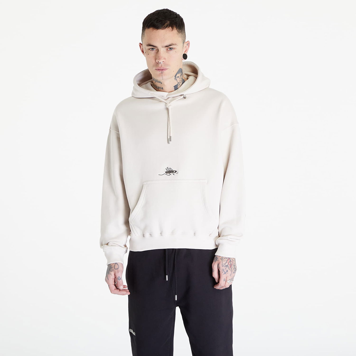 Sweatshirt Footshop Everyday Hoodie Hvid | FTSHP_272, 0