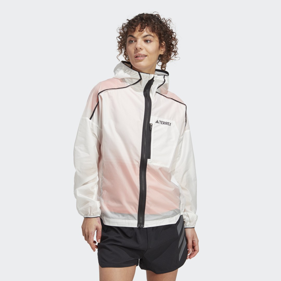 Jakke adidas Performance Terrex Trail Running Jacket Beige | HT9405, 0