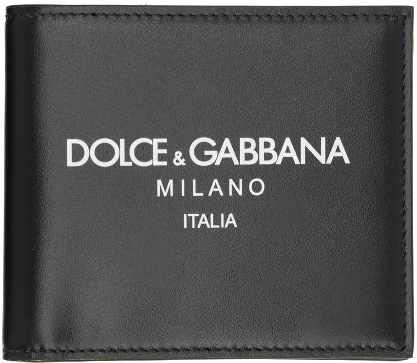 Tegnebog Dolce & Gabbana Black Logo Wallet Sort | BP1321AN244, 0