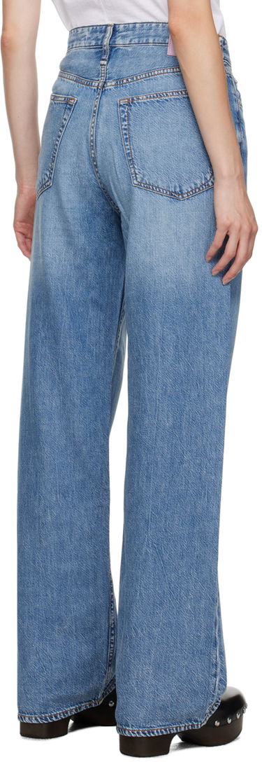 Jeans rag & bone Logan Wide-Leg Jeans Blå | WDD23S2935F2AU, 2
