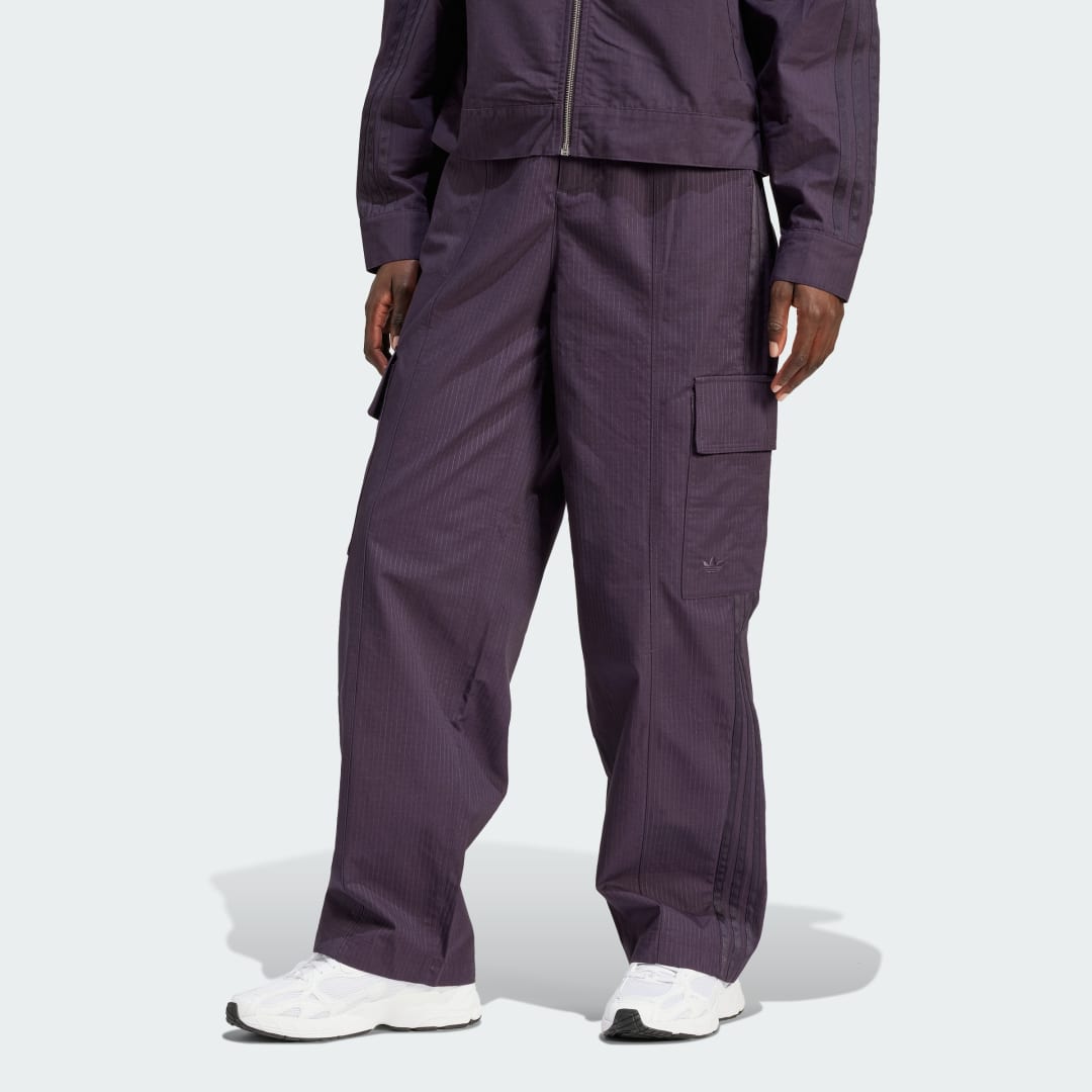 Cargo bukser adidas Originals Premium Essentials Ripstop Trousers Lilla | IT9031, 0