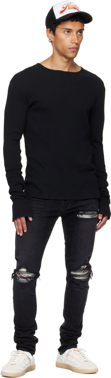 Jeans AMIRI AMIRI Crane MX1 Jeans Sort | AMDNSY1172, 3