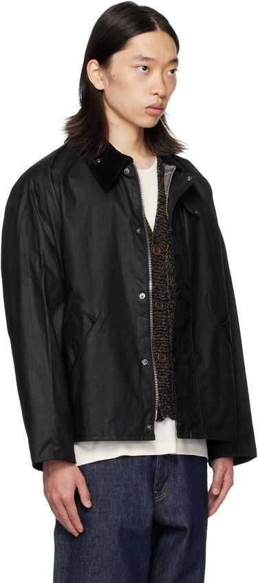 Jakke Barbour Wax Jacket Sort | MWX1678BK91, 1
