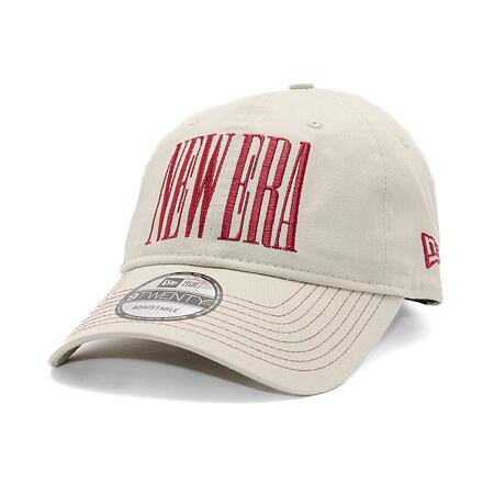 Kasket New Era Adjustable Wordmark 9TWENTY Cap Beige | 60595444, 0