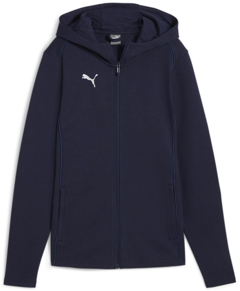 Sweatshirt Puma teamFINAL Casuals Hooded Jkt Wmn Sort | 658531-06