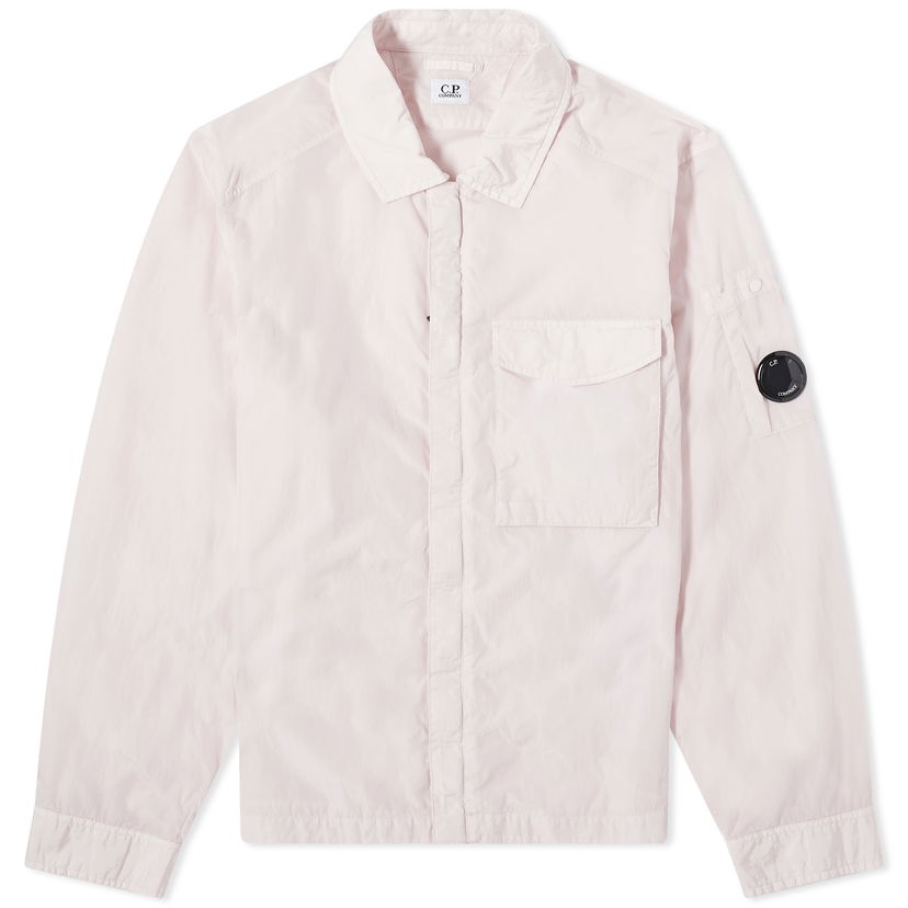 Jakke C.P. Company Chrome-R Pocket Overshirt Lyserød | CMOS039A-005904G-501
