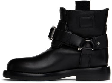 Tøj Burberry Burberry Leather Cobble Boots Sort | 8101287, 2