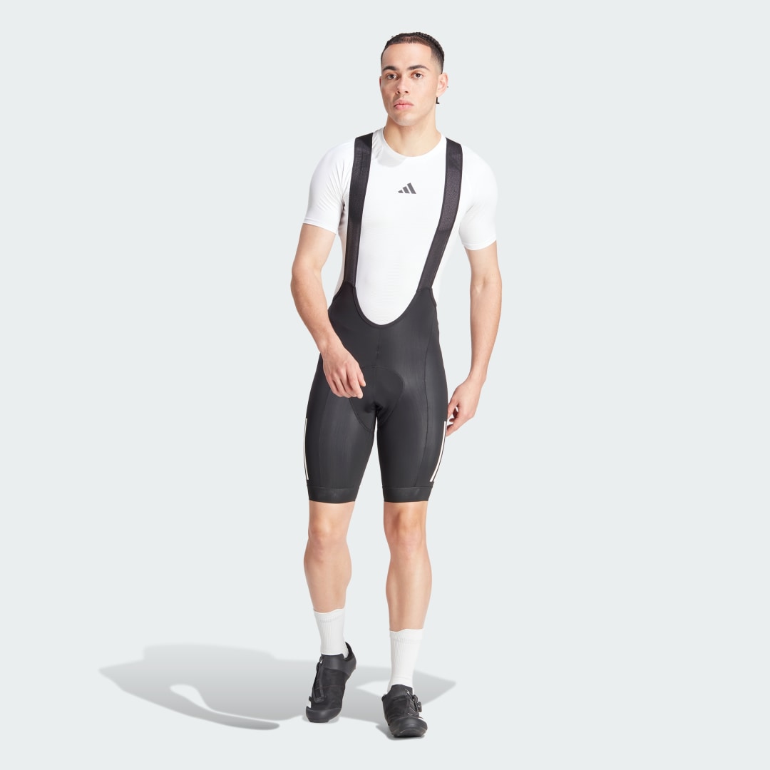 Shorts adidas Performance Essentials 3-Stripes Padded Cycling Bib Sort | IP2676, 0