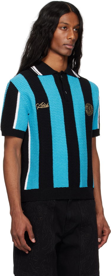 Polo skjorte Andersson Bell Andersson Bell Stripe Soccer Polo Sweater Blå | atb1325m, 1