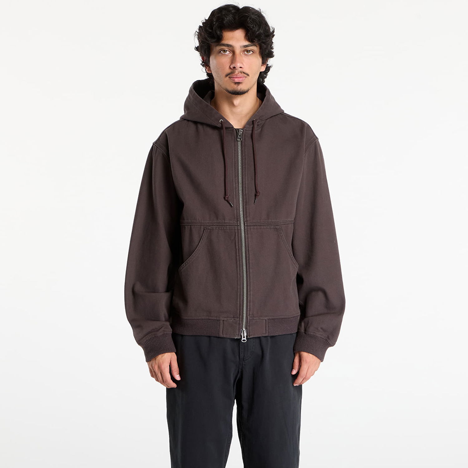Jakke GRAMICCI Gramicci El Cap Canvas Hooded Jacket Brun | G5FM-J002 UMBER, 0