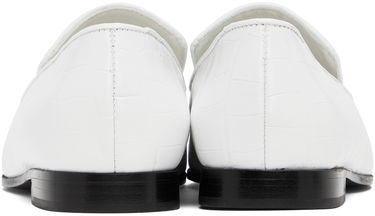 Tøj TOTEME TOTEME 'The Croco Oval' Loafers Hvid | 234-WAS813-LE0023, 1