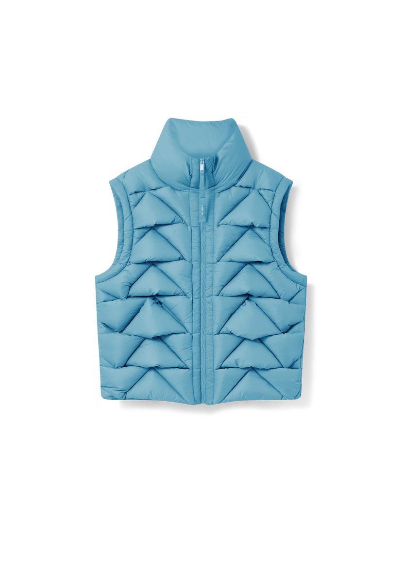 Vest AXEL ARIGATO Geometric Quilted Puffer Vest Blå | A3126002