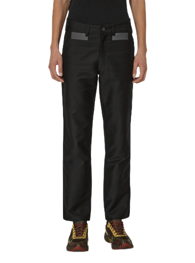 Bukser GR10K Block Fustian Raised Pants Sort | AW22GR1B6FS BL